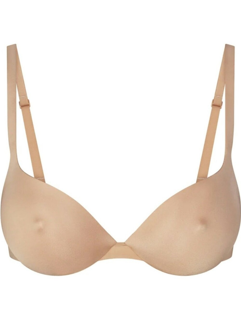 NWT SKIMS Ultimate Nipple Push-Up Bra In Clay